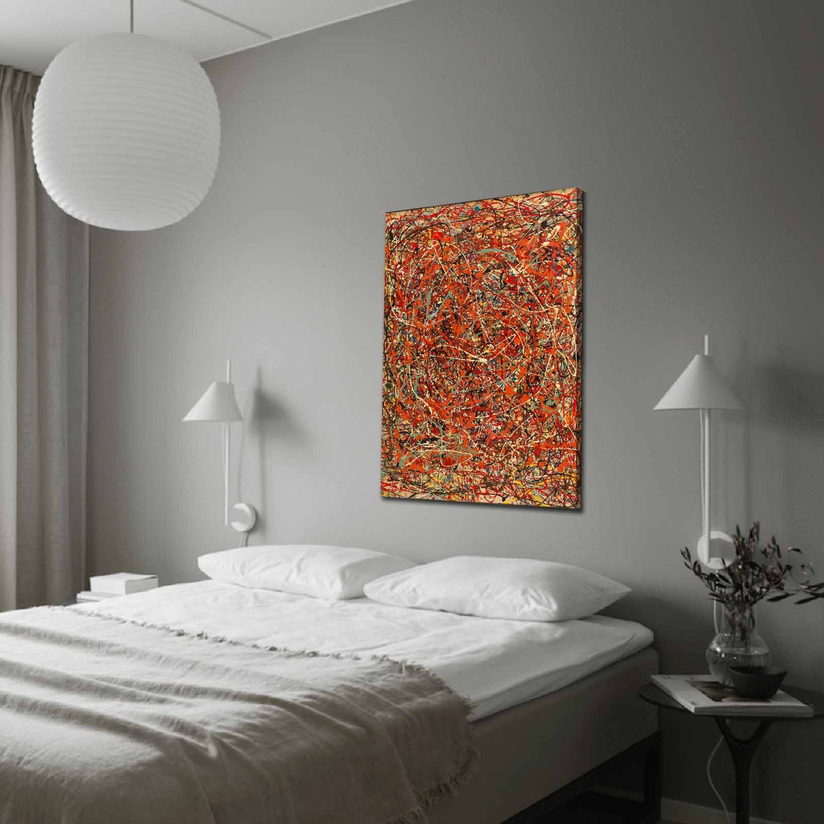 70100FAMOUSART Bild - Mehrfarbig in Mehrfarbig präsentiert im Onlineshop von KAQTU Design AG. Bild ist von Wallity