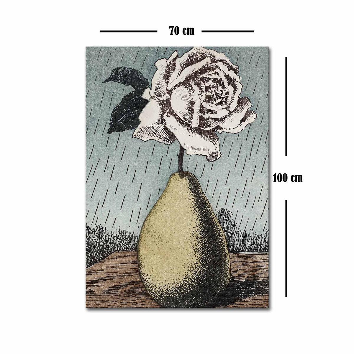 70100FAMOUSART Bild - Mehrfarbig in Mehrfarbig präsentiert im Onlineshop von KAQTU Design AG. Bild ist von Wallity