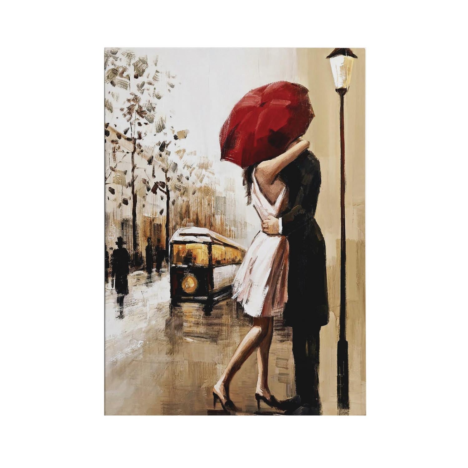 Entdecken Sie das mehrfarbige WY79 Leinwandbild (50 x 70 cm) von Wallity – ein Kunstwerk, das Eleganz und Kreativität in jeden Raum bringt.