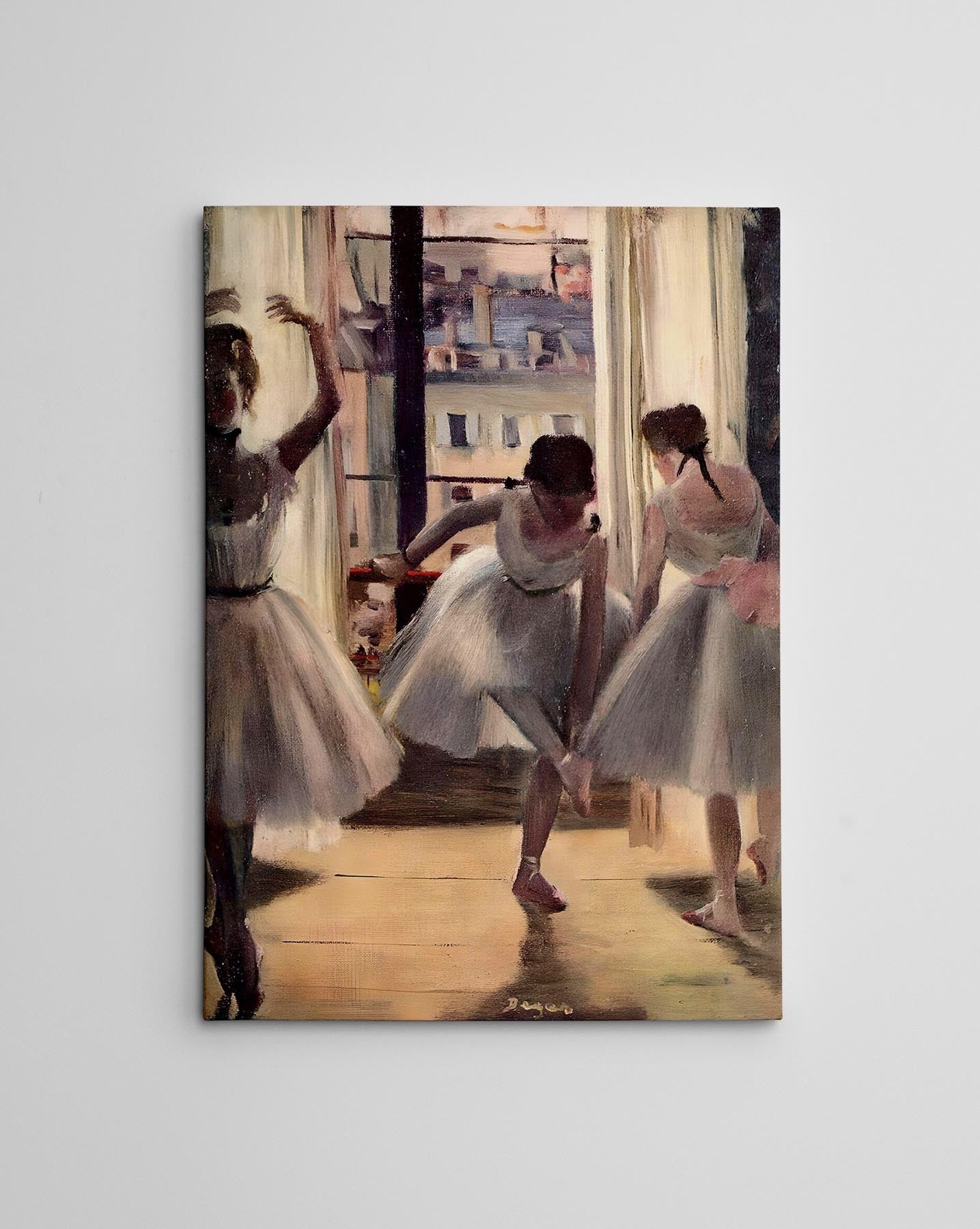 Entdecken Sie das gerahmte Leinwandgemälde WY302 (50 x 70) von Wallity – ein Kunstwerk, das jeden Raum mit lebendigen Farben und Eleganz bereichert.