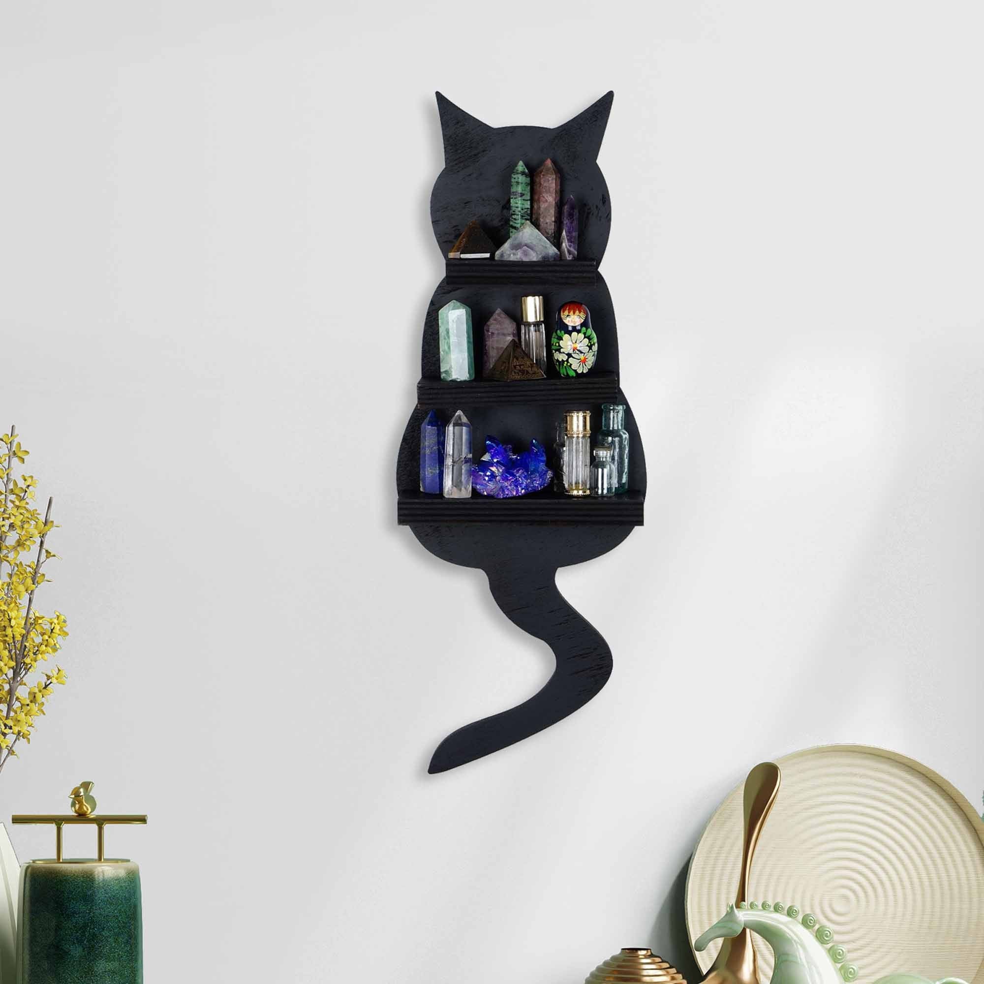 Verleihen Sie Ihrem Raum mit der eleganten MEH134 Wanddeko von Wallity in Schwarz einen Hauch von Raffinesse. Aus hochwertigem Holz gefertigt, zieht dieses kunstvolle Accessoire alle Blicke auf sich.