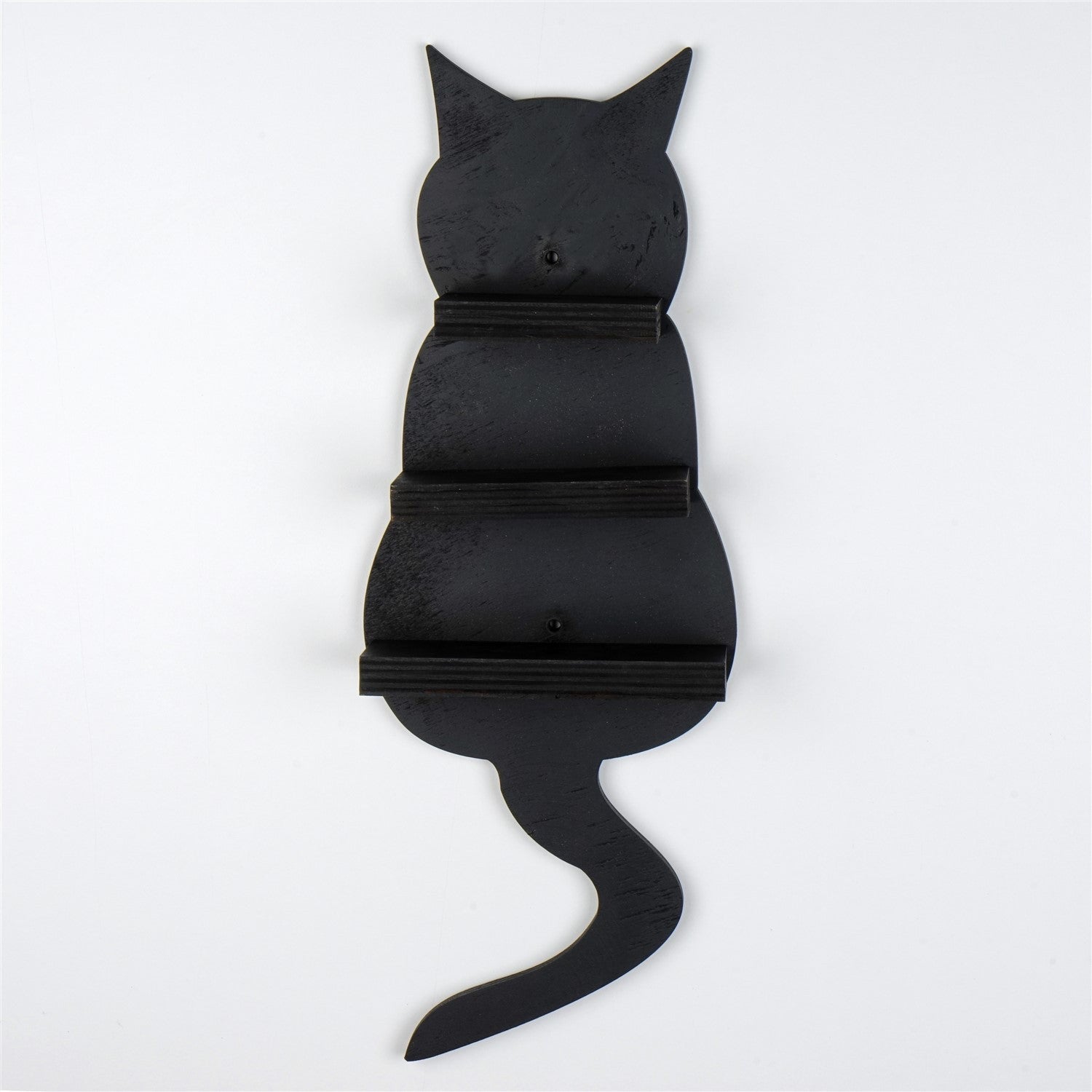 Gestalten Sie Ihre Wände mit der MEH134 Wanddeko von Wallity in elegantem Schwarz. Dieses handgefertigte Holz-Accessoire vereint Stil und Raffinesse.