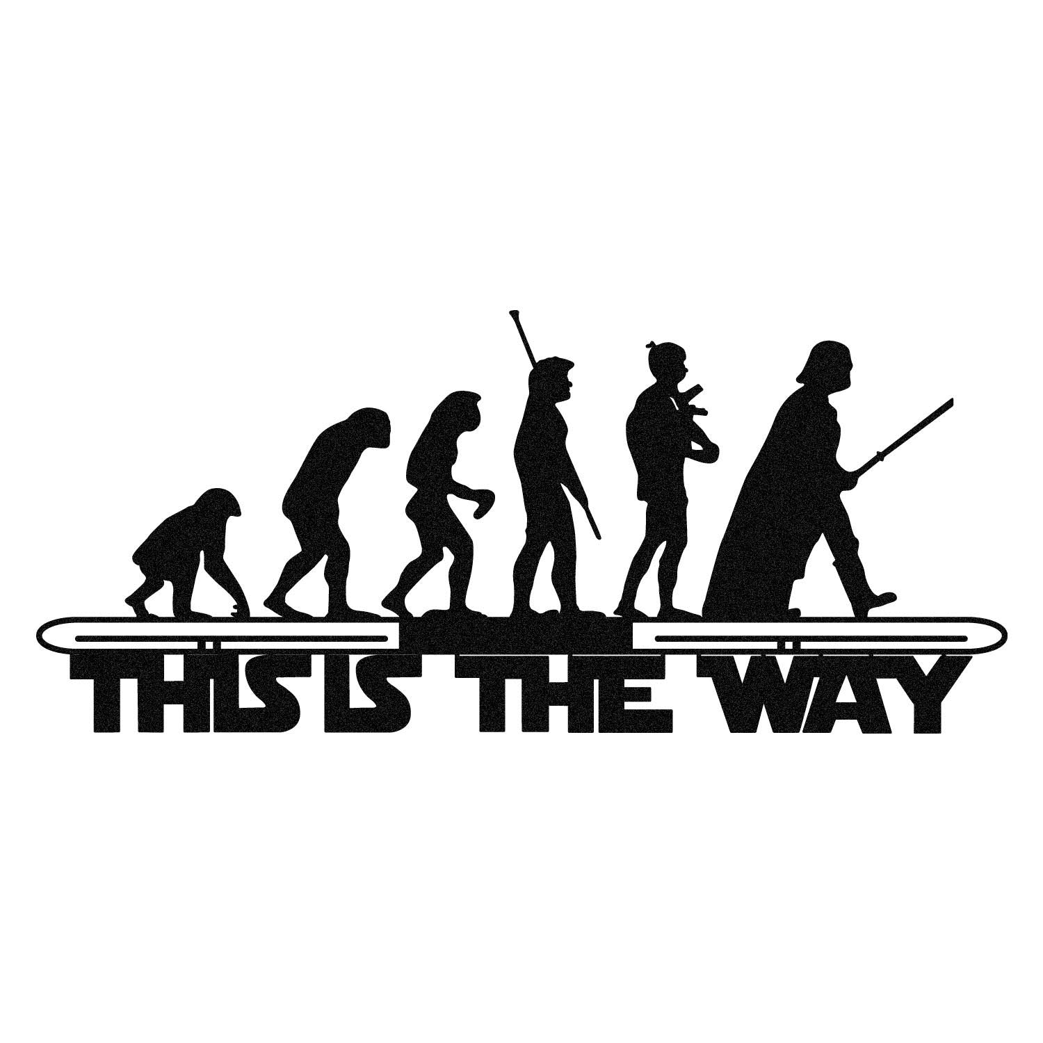 Evrim in Schwarz präsentiert im Onlineshop von KAQTU Design AG. Wanddeko ist von Wallity