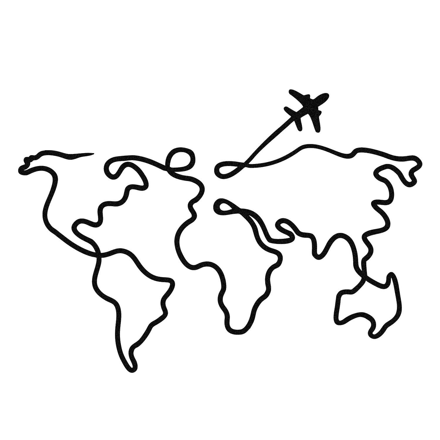 Verleihen Sie Ihrem Zuhause mit der Mozzafiato Wanddeko von Wallity einen Hauch von Eleganz. Dieses schwarze Metallkunstwerk ist der perfekte Blickfang für jeden Raum.