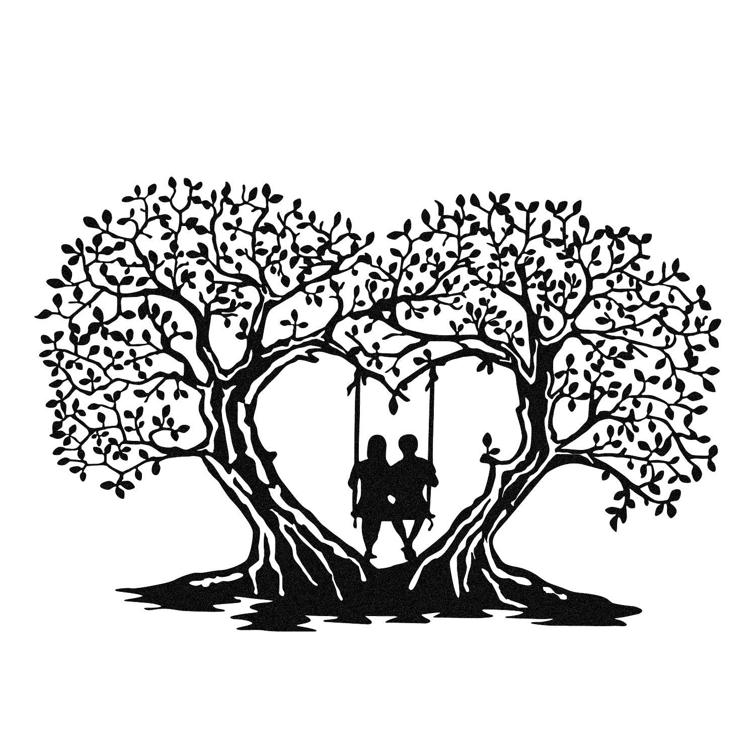 Verleihen Sie Ihrem Zuhause mit der stilvollen Love Wanddeko von Wallity in Schwarz einen Hauch von Eleganz. Ein Must-Have für jedes Interieur!