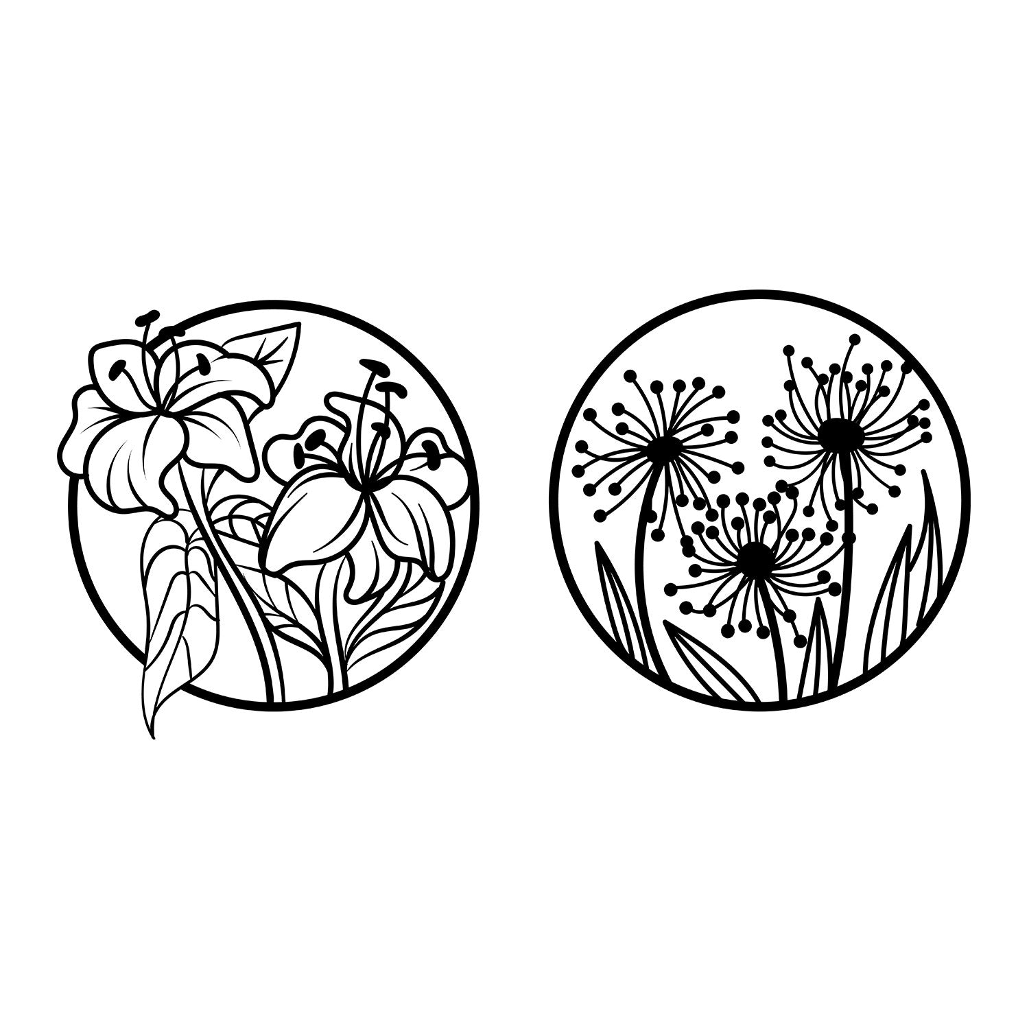 Entdecken Sie die Mucbir Wanddeko von Wallity in Schwarz – ein stilvolles Metall-Accessoire, das jedem Raum Eleganz und Charakter verleiht.