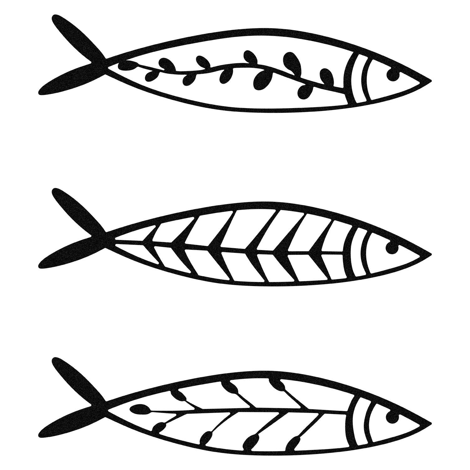 Hamsi in Schwarz präsentiert im Onlineshop von KAQTU Design AG. Wanddeko ist von Wallity