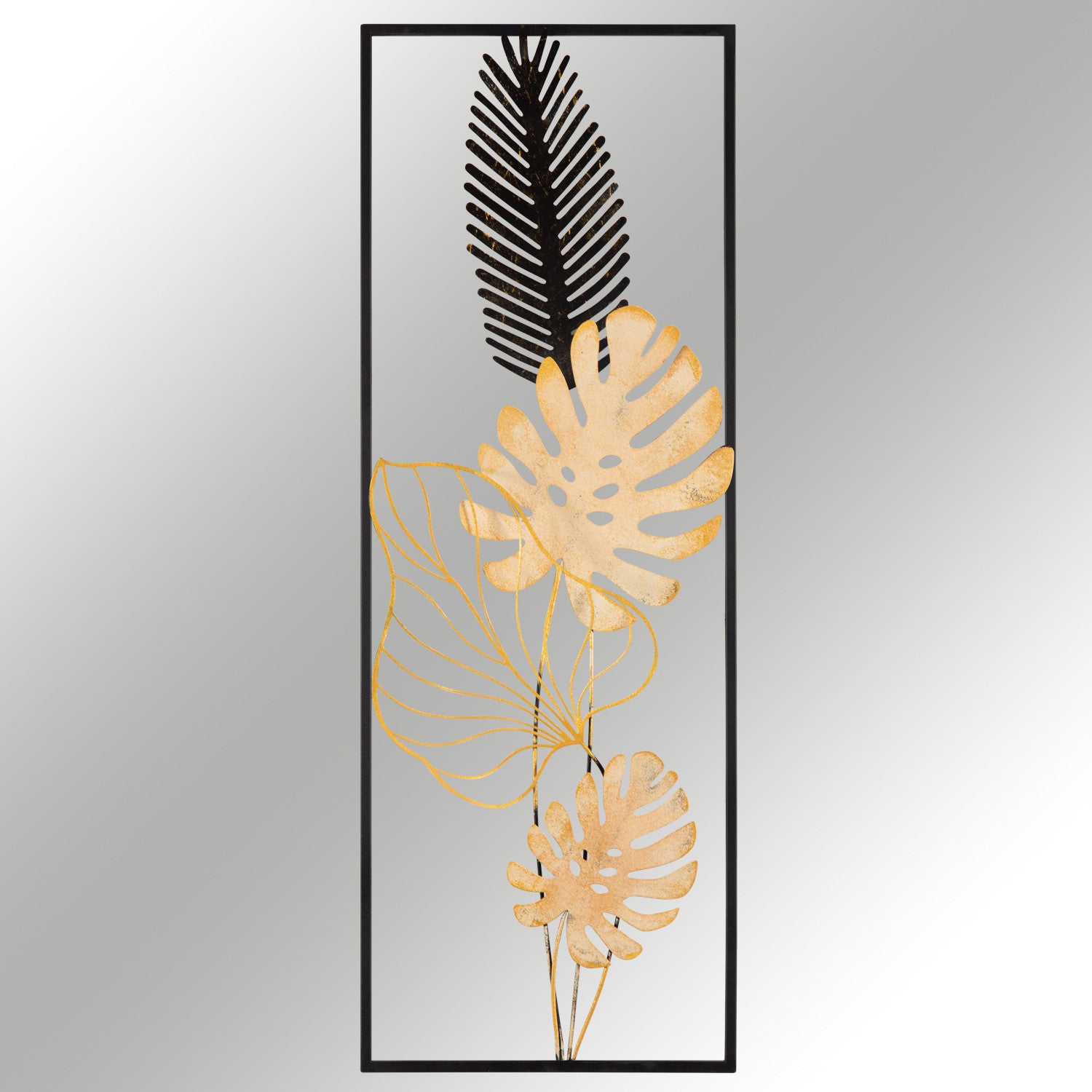 Entdecken Sie die Nazo Wanddeko von Wallity – ein stilvolles, mehrfarbiges Metall-Accessoire, das jeden Raum mit Eleganz und Charme bereichert!