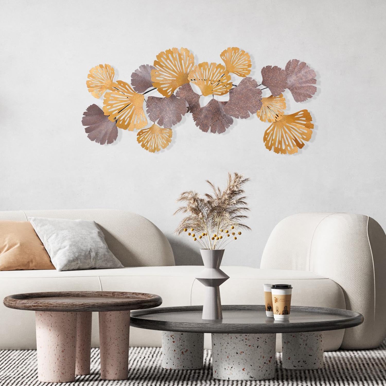 Gestalten Sie Ihre Wände neu mit dem einzigartigen Metall-Wand-Accessoire Gergo von Wallity – ein elegantes Kunstwerk für jeden Raum!