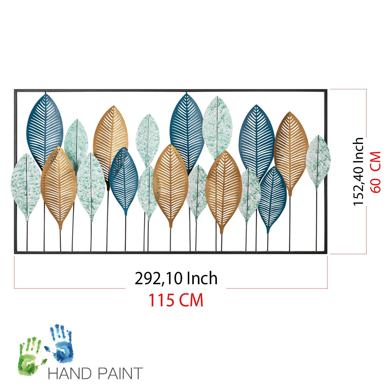 Verleihen Sie Ihrem Raum mit der mehrfarbigen Bilge Wanddeko von Wallity einen Hauch von Kunst und Stil. Dieses exquisite Metall-Wandaccessoire begeistert mit einzigartigem Design und hochwertiger Verarbeitung.