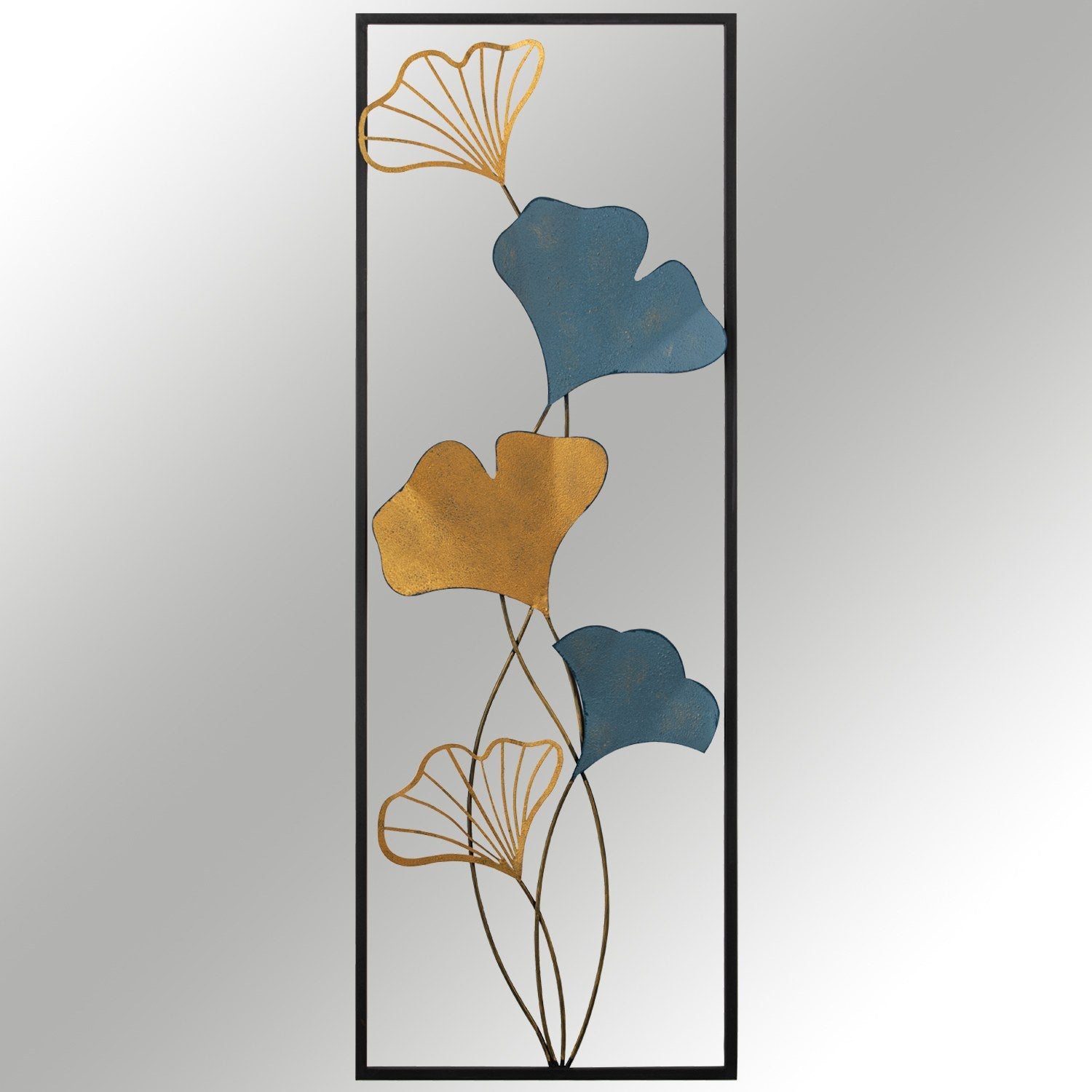 Entdecken Sie die Nadide Wanddeko von Wallity – ein elegantes, mehrfarbiges Metall-Accessoire, das jedem Raum Stil und Charme verleiht.