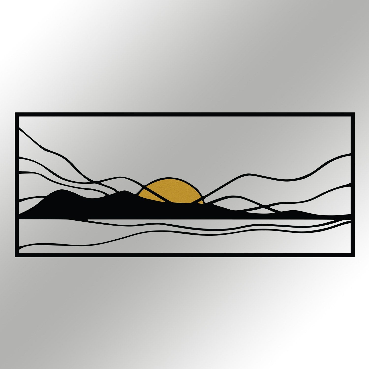 Gestalten Sie Ihre Wände neu mit der Cerro Wanddeko von Wallity. Dieses kunstvolle, mehrfarbige Metallstück bringt Stil und Raffinesse in jeden Raum!