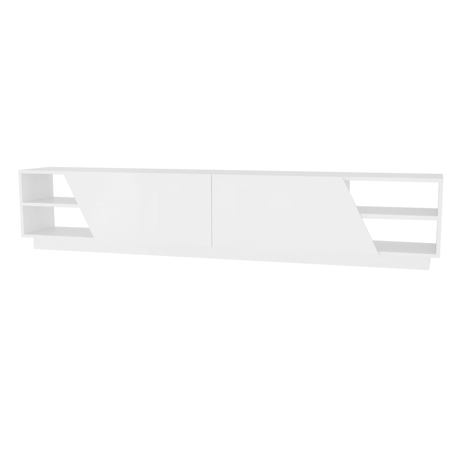 Rhodes - White in Weiss präsentiert im Onlineshop von KAQTU Design AG. Sideboard ist von Hanah Home