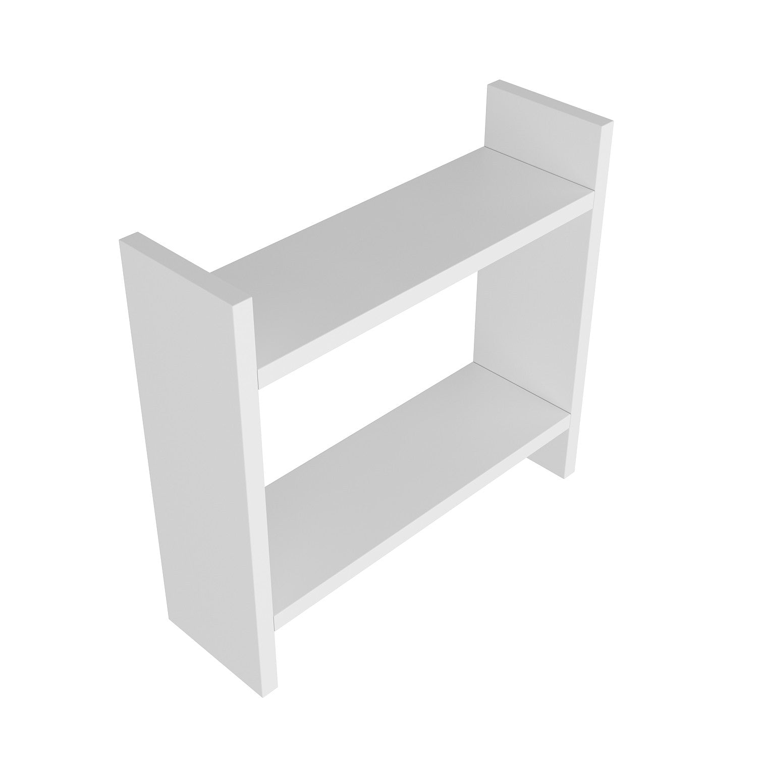 Optimieren Sie Ihre Kücheneinrichtung mit dem Denver Wandregal in Weiß von Hanah Home. Perfekt für die stilvolle Organisation von Gewürzen und mehr!