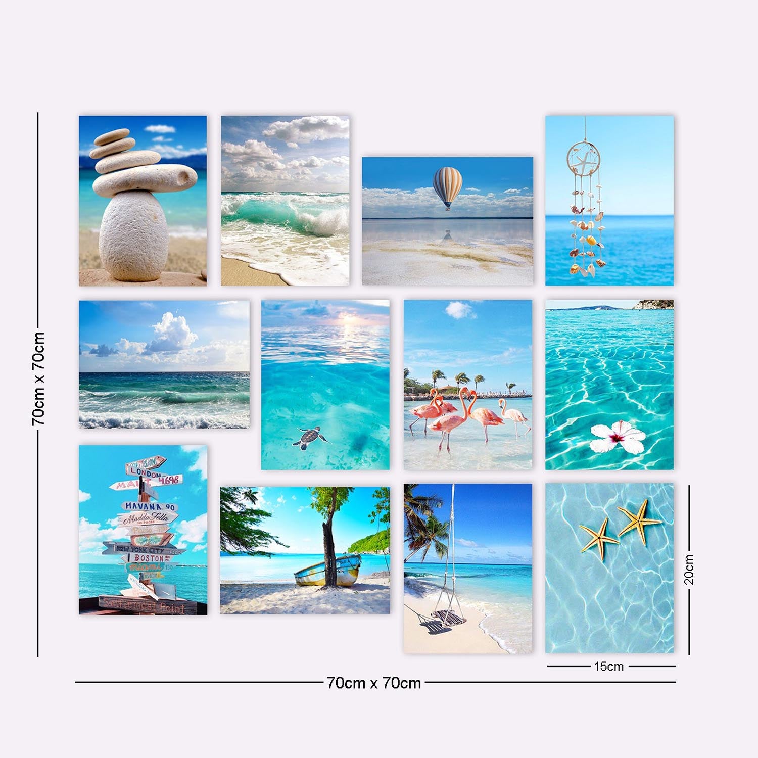 Verleihen Sie Ihrem Zuhause mit dem 12MDF09 von Wallity einen Hauch von Farbe und Stil! Dieses dekorative MDF-Gemälde ist perfekt für kreative Akzente.