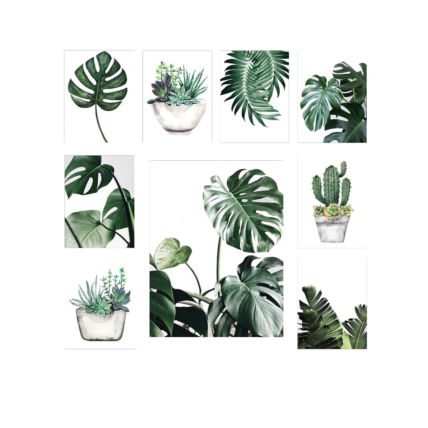 Entdecken Sie das 9-teilige MDF-Malereiset von Wallity, das mit seiner faszinierenden Kunst und eleganten Designs jeden Raum verwandelt.