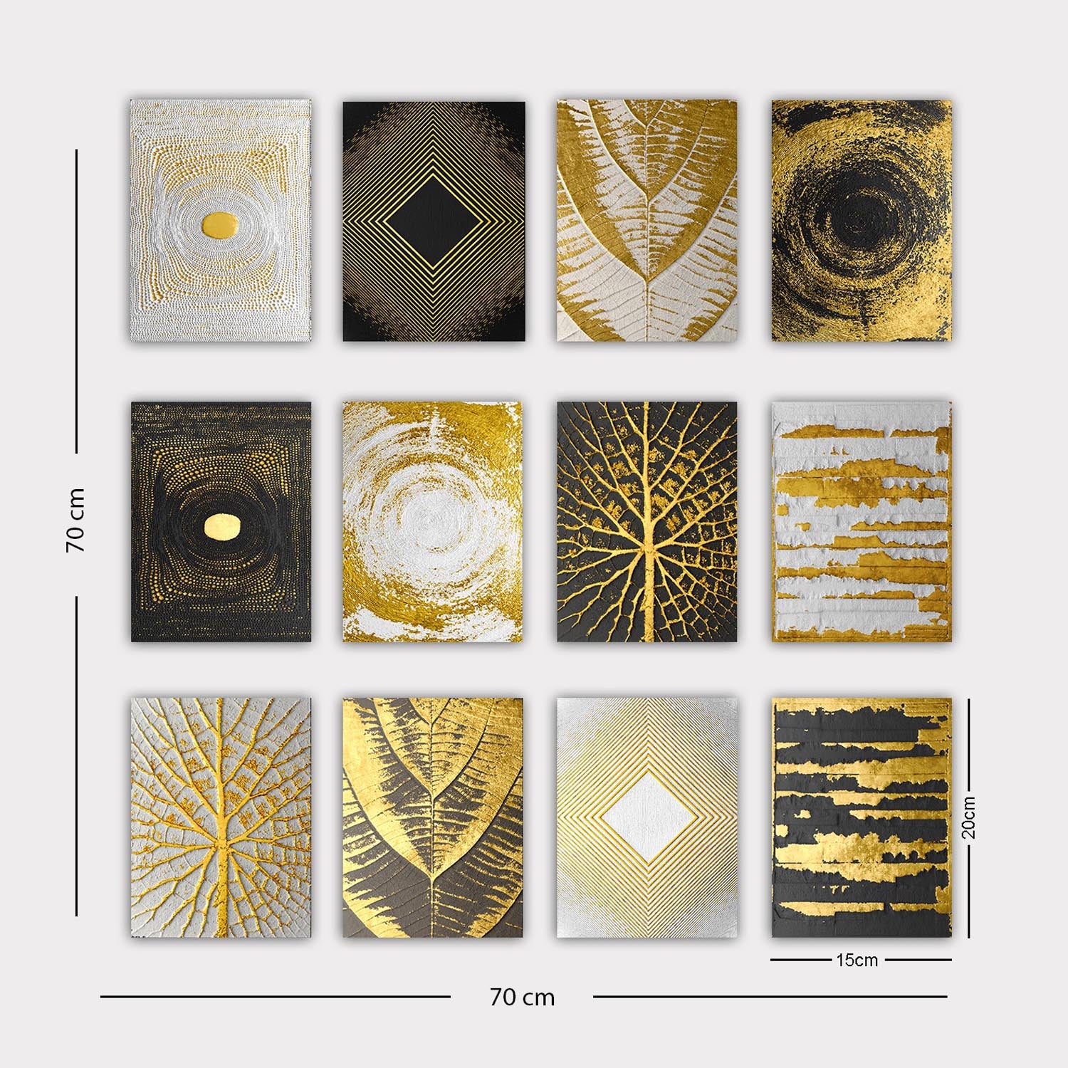 Verleihen Sie Ihrem Raum mit der Unknown-Kollektion von Wallity einen Hauch von Geheimnis: 12 einzigartige MDF-Gemälde, die Geschichten erzählen.