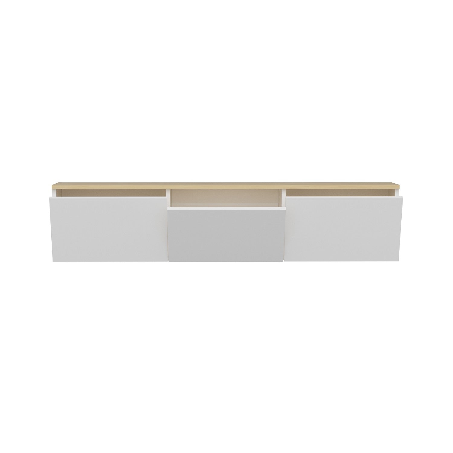 Neon - White in Weisseiche präsentiert im Onlineshop von KAQTU Design AG. Sideboard ist von Hanah Home