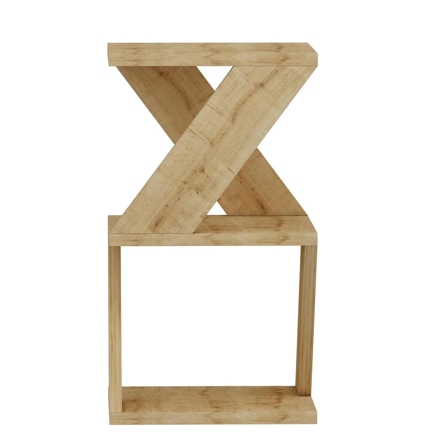 Erleben Sie den Albeni Sofatisch in Saphir-Eiche von Hanah Home – ein elegantes Design, das Funktionalität und Stil harmonisch verbindet.