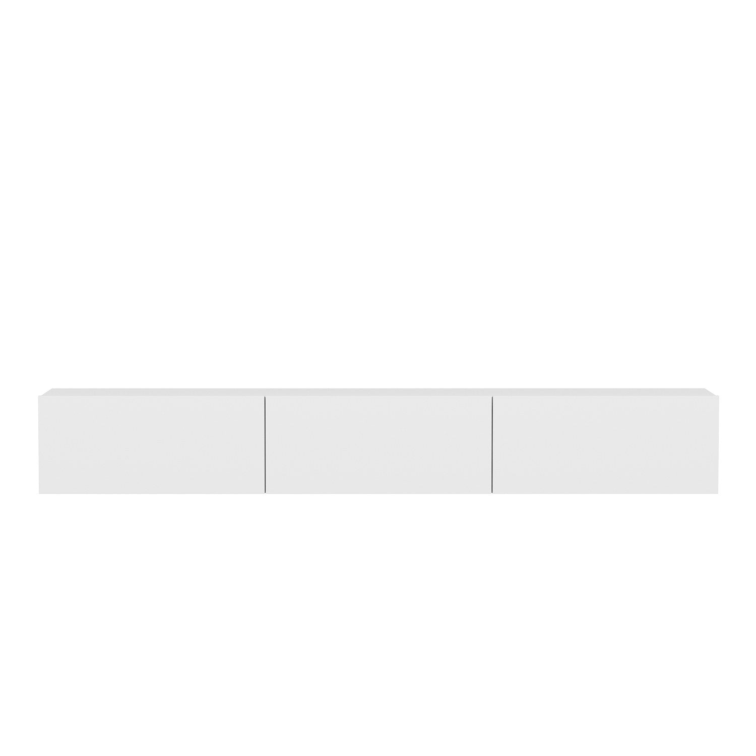 Verleihen Sie Ihrem Wohnraum mit dem Terra Sideboard in Weiß von Hanah Home einen modernen Akzent. Funktionalität und Eleganz vereint!