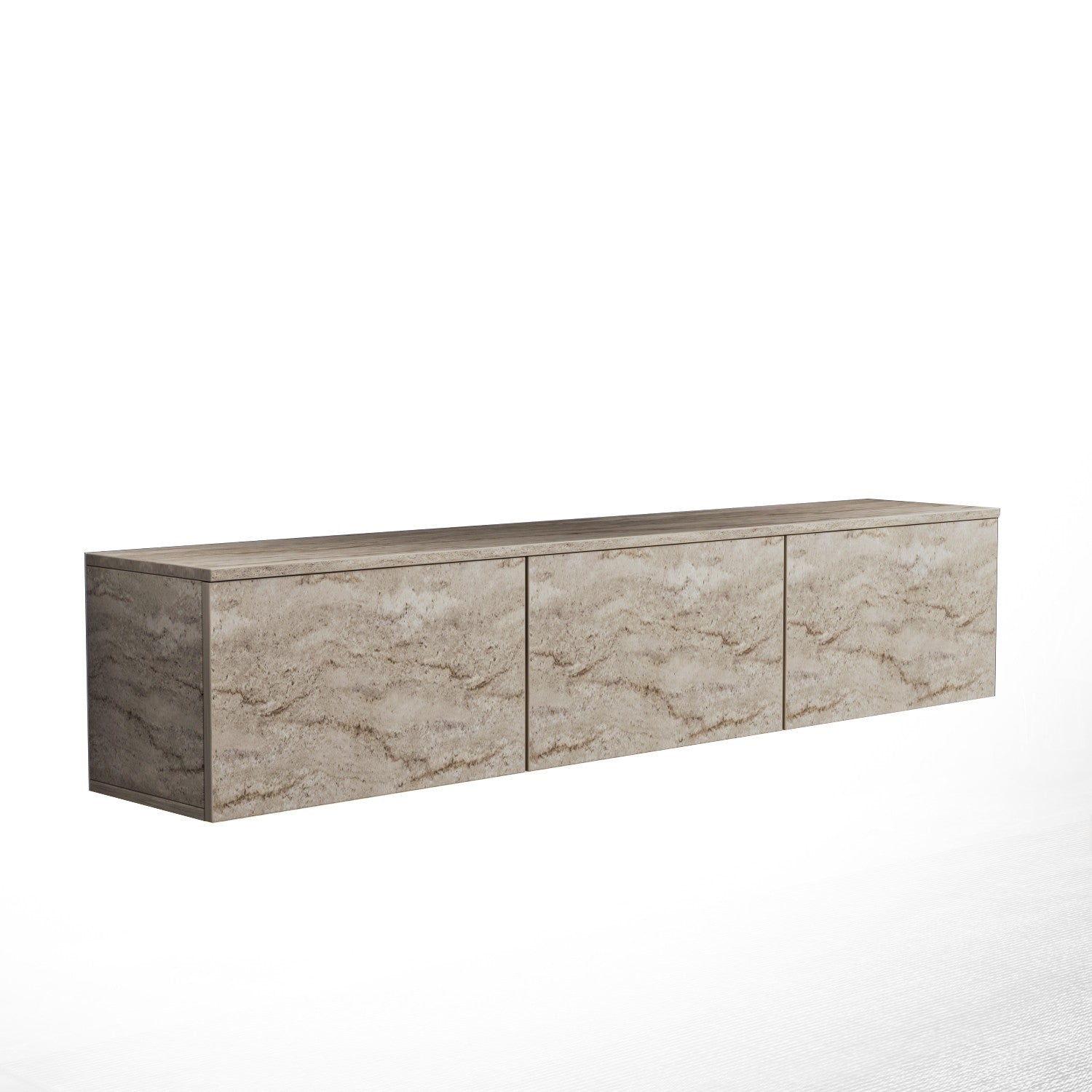 Neon Illuminated - Travertine in Travertin präsentiert im Onlineshop von KAQTU Design AG. Sideboard ist von Hanah Home