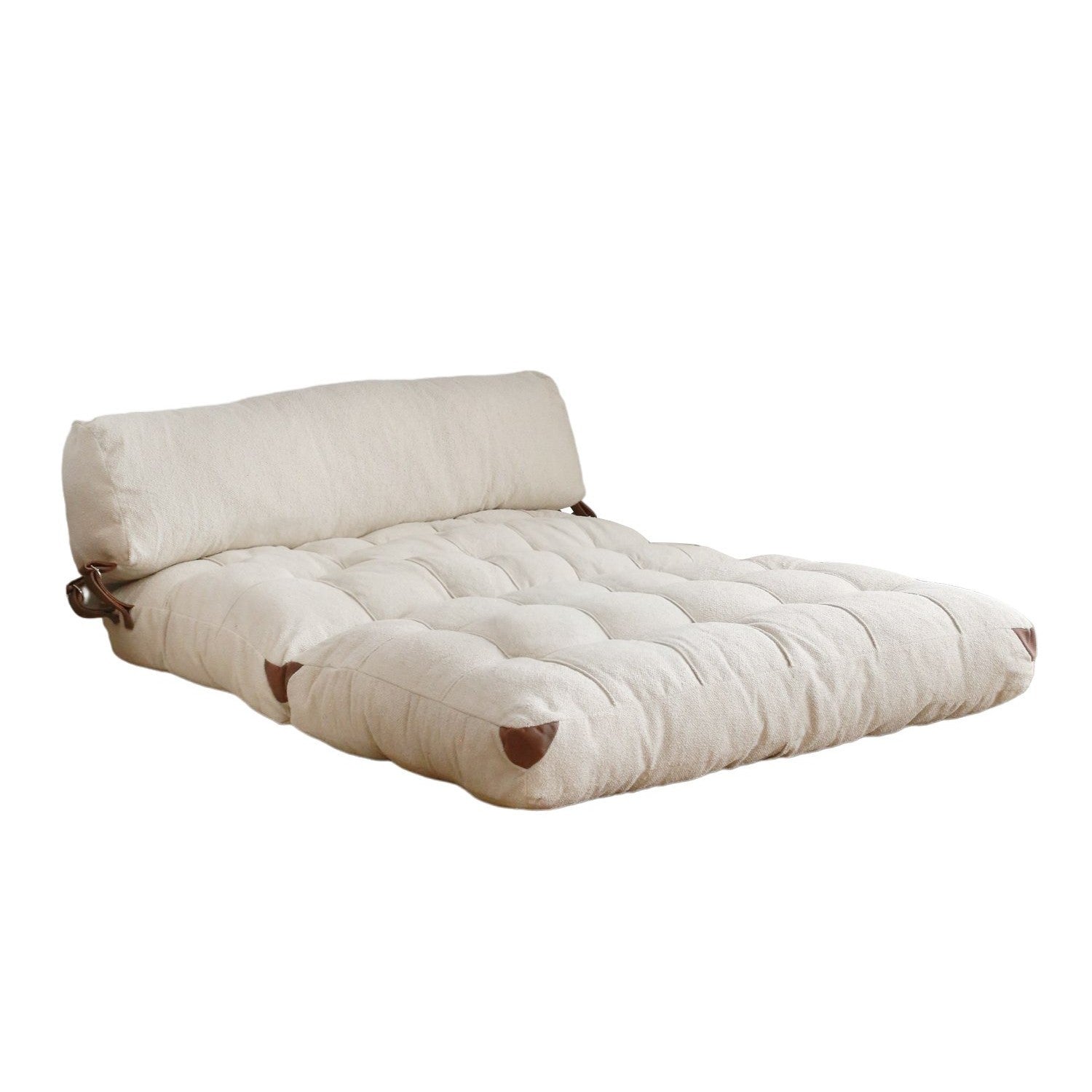 Fold Teddy 2 - Cream in Sahne präsentiert im Onlineshop von KAQTU Design AG. Bettsofa ist von Atelier Del Sofa