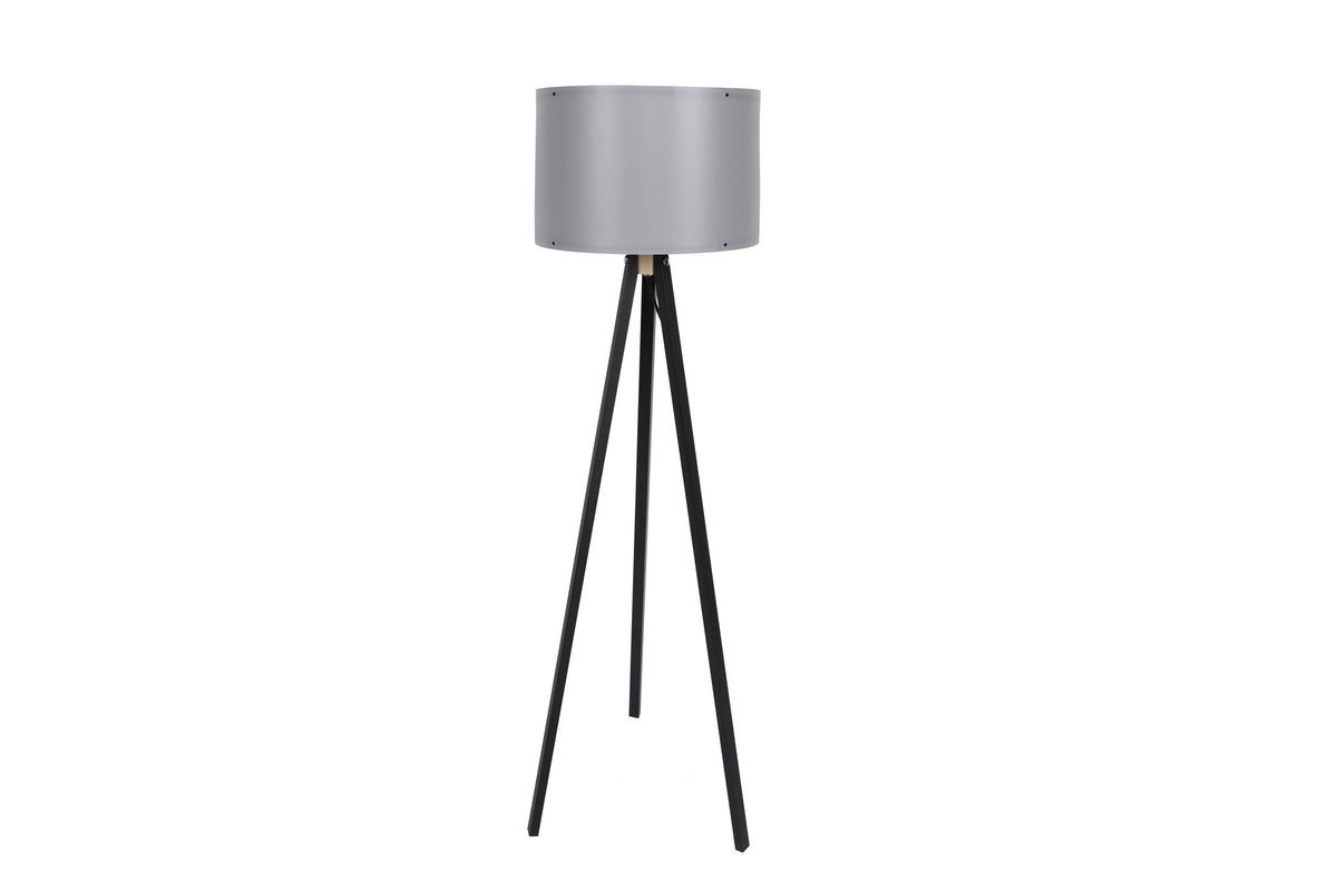 113 Stehleuchte - Schwarz / Grau in Schwarz / Grau präsentiert im Onlineshop von KAQTU Design AG. Stehleuchte ist von Opviq