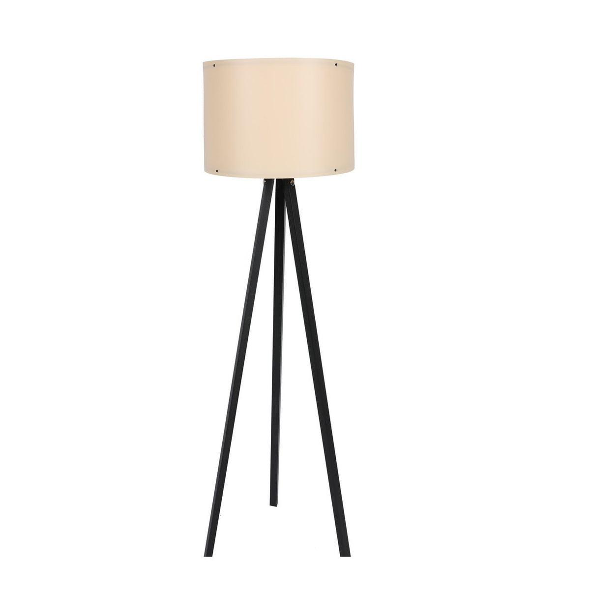 115 Stehleuchte - Creme / Schwarz in Creme / Schwarz präsentiert im Onlineshop von KAQTU Design AG. Stehleuchte ist von Opviq