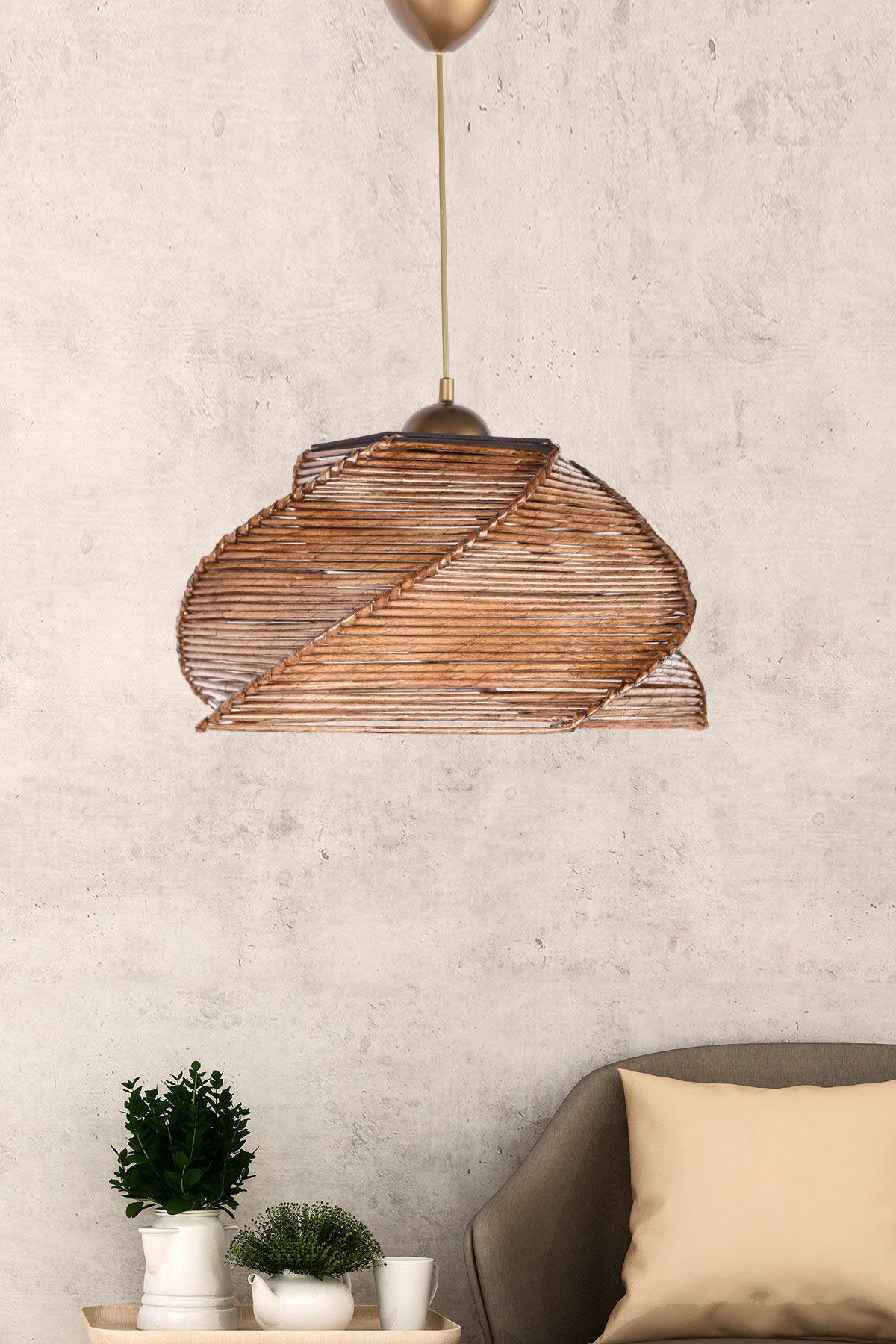 Pentagon pendant lamp - antiquation