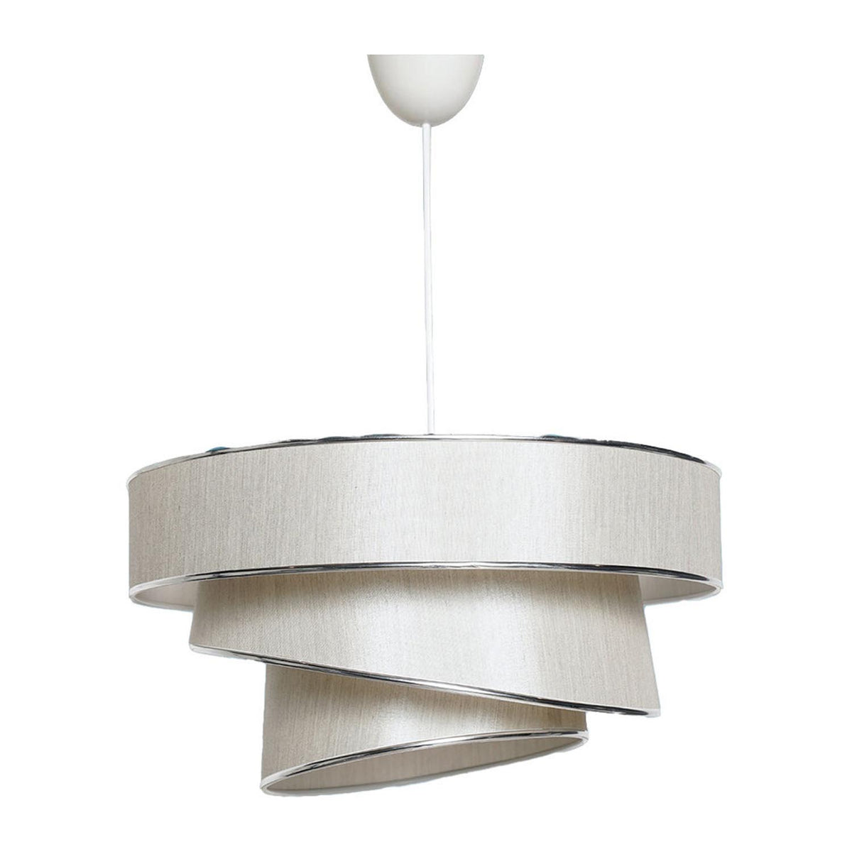Couper Pendellampe - Beige Silber in Beige Silber präsentiert im Onlineshop von KAQTU Design AG. Pendelleuchte ist von Opviq