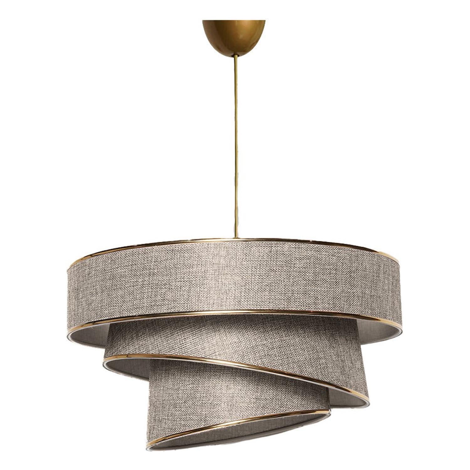 Couper - Beige, Gold in Beige Gold präsentiert im Onlineshop von KAQTU Design AG. Pendelleuchte ist von Opviq