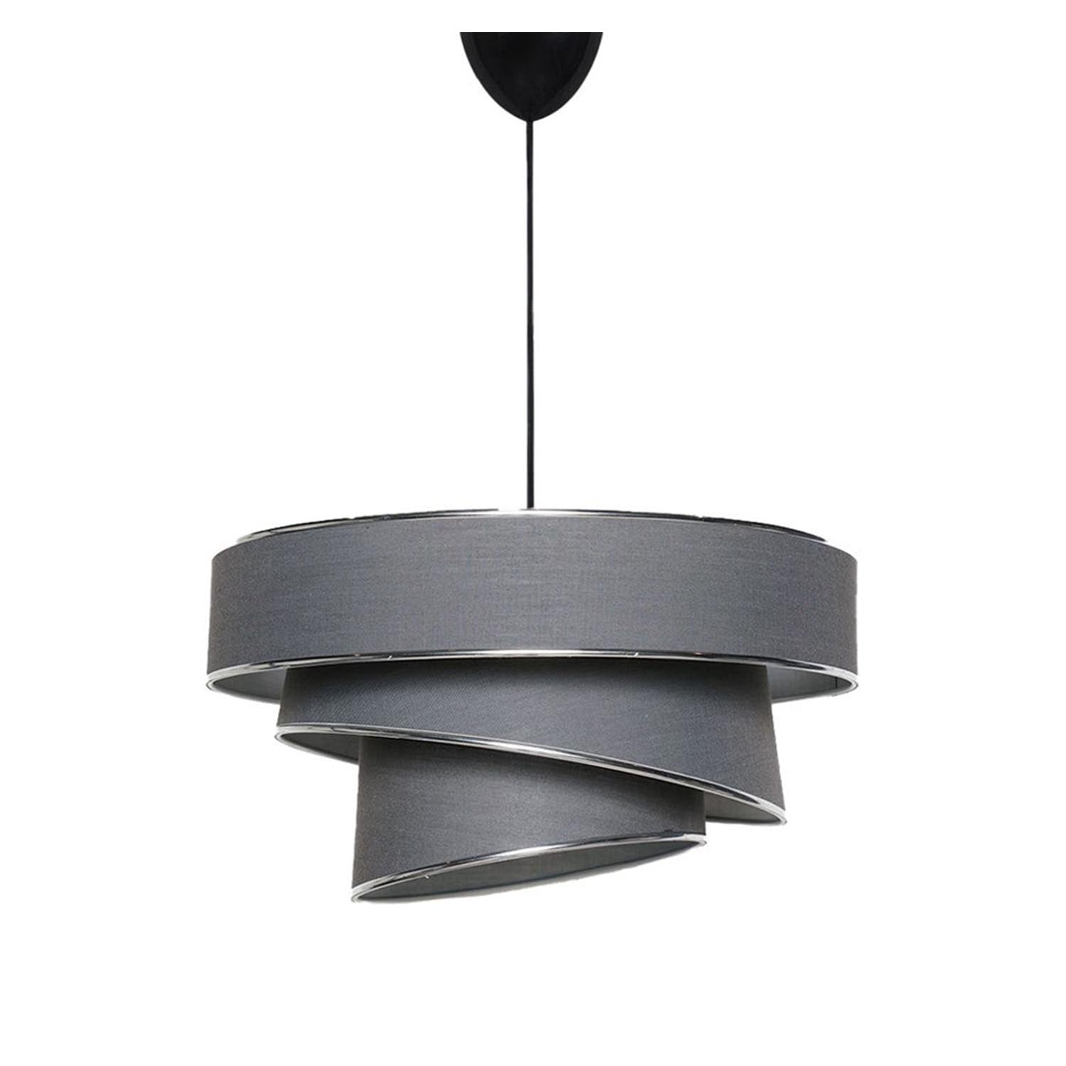 Couper - Anthracite, Silver in Anthrazit Silber präsentiert im Onlineshop von KAQTU Design AG. Pendelleuchte ist von Opviq