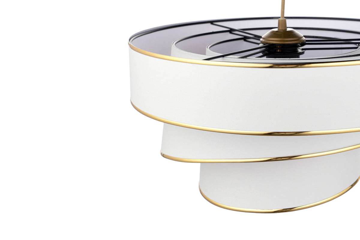 Couper Pendellampe - Gold in Gold präsentiert im Onlineshop von KAQTU Design AG. Pendelleuchte ist von Opviq