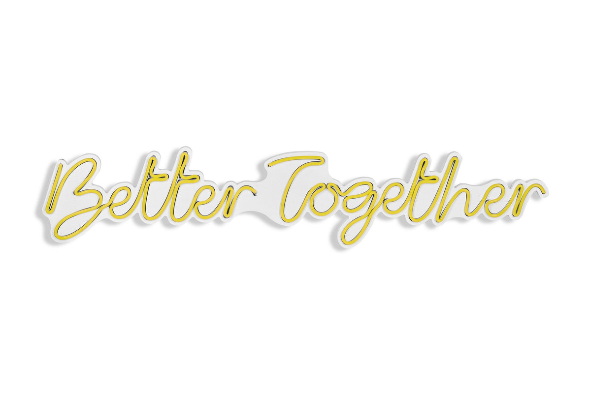 Better Together Wandleuchte - Gelb in Gelb präsentiert im Onlineshop von KAQTU Design AG. Wandleuchte ist von Wallity