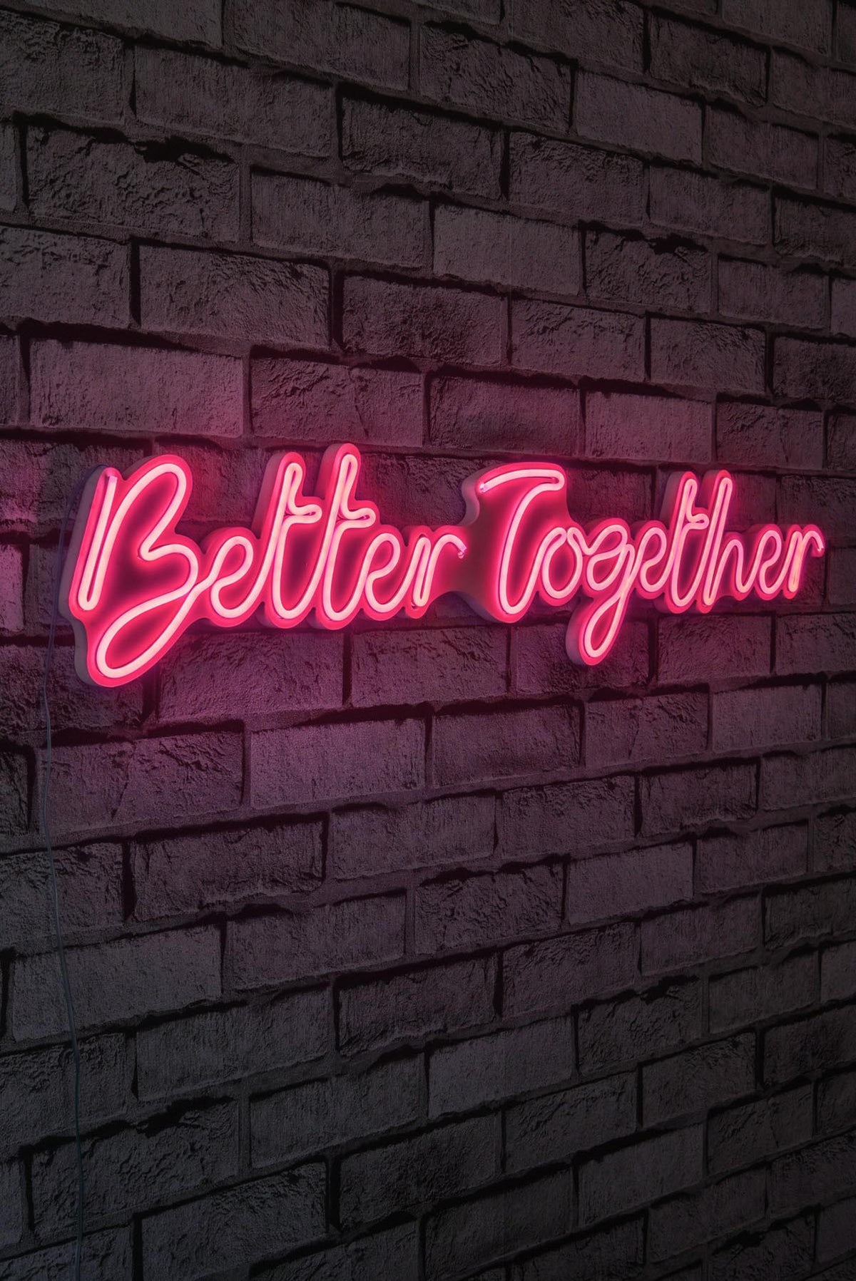Better Together Wandleuchte - Rosa in Rosa präsentiert im Onlineshop von KAQTU Design AG. Wandleuchte ist von Wallity