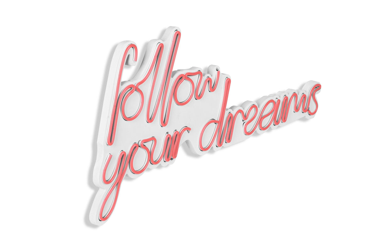 Follow Your Dreams Wandleuchte - Rosa in Rosa präsentiert im Onlineshop von KAQTU Design AG. Wandleuchte ist von Wallity
