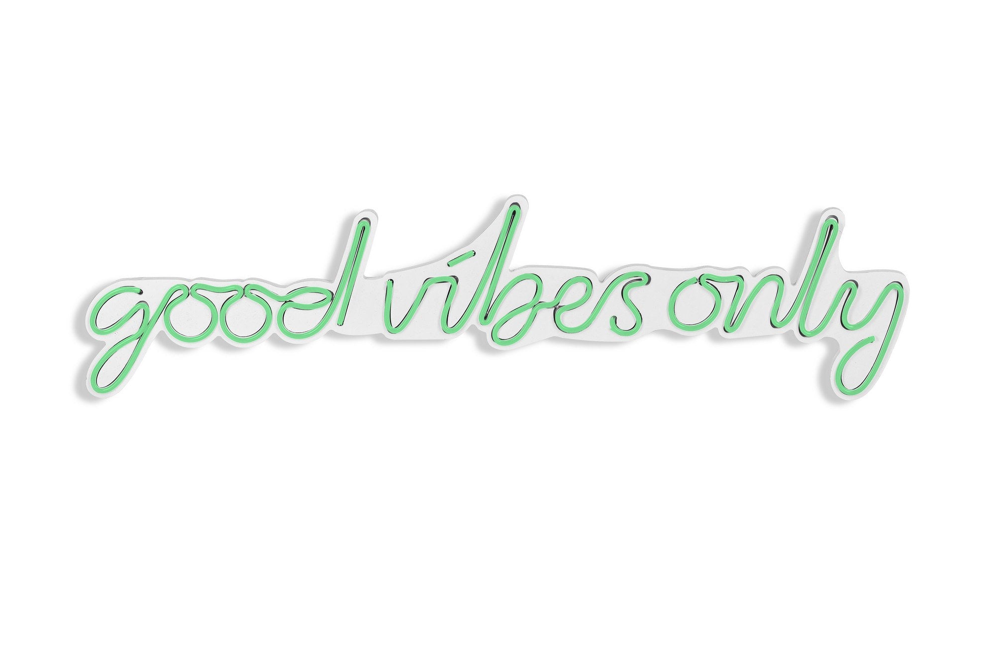 Good Vibes Only - Green in Grün präsentiert im Onlineshop von KAQTU Design AG. Wandleuchte ist von Wallity