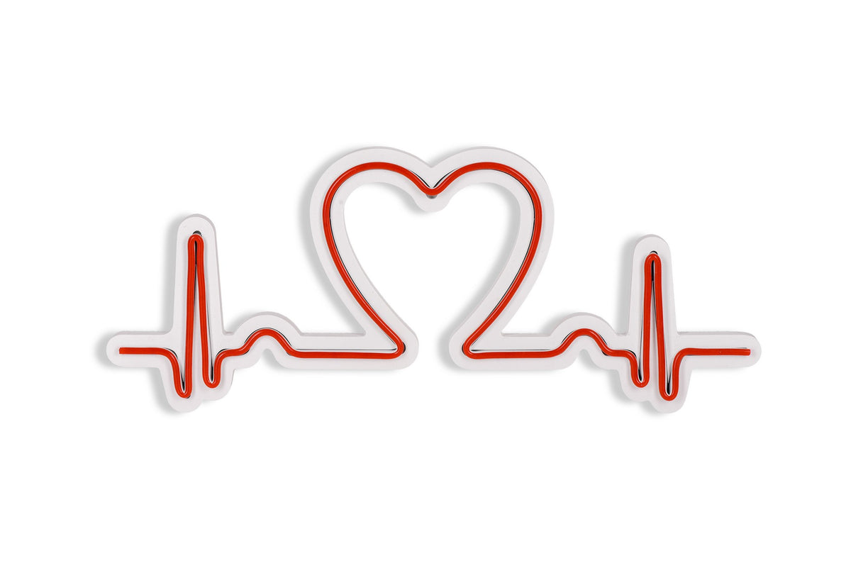 Love Rhythm Wandleuchte - Rot in Rot präsentiert im Onlineshop von KAQTU Design AG. Wandleuchte ist von Wallity