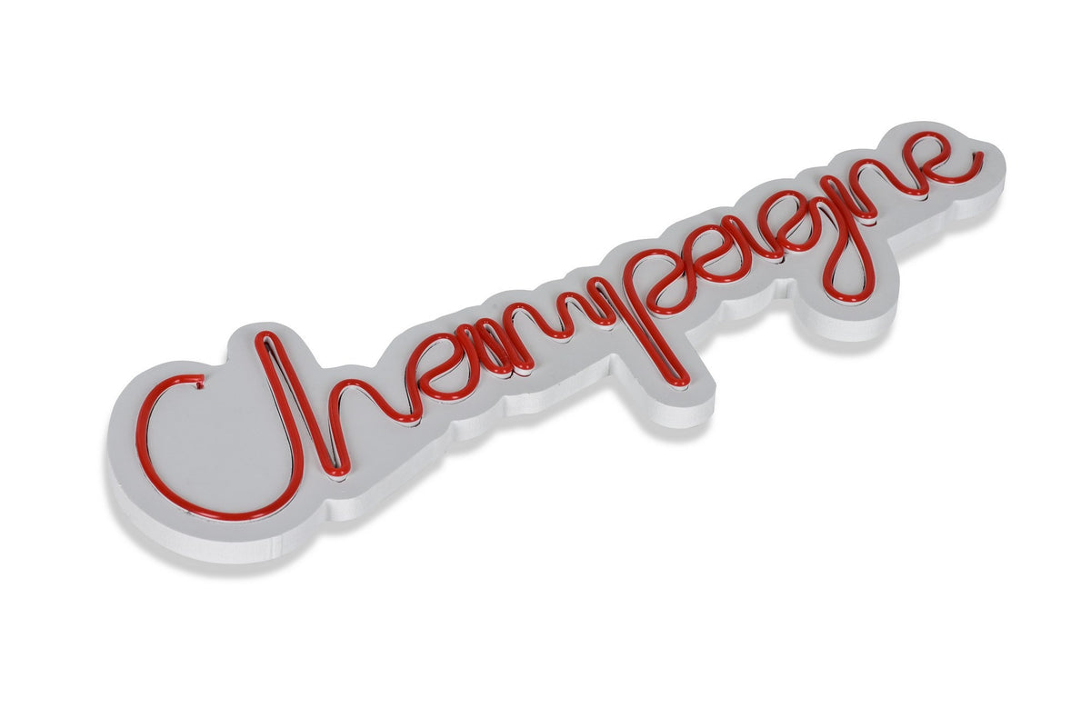 Champagne Wandleuchte - Rot in Rot präsentiert im Onlineshop von KAQTU Design AG. Wandleuchte ist von Wallity