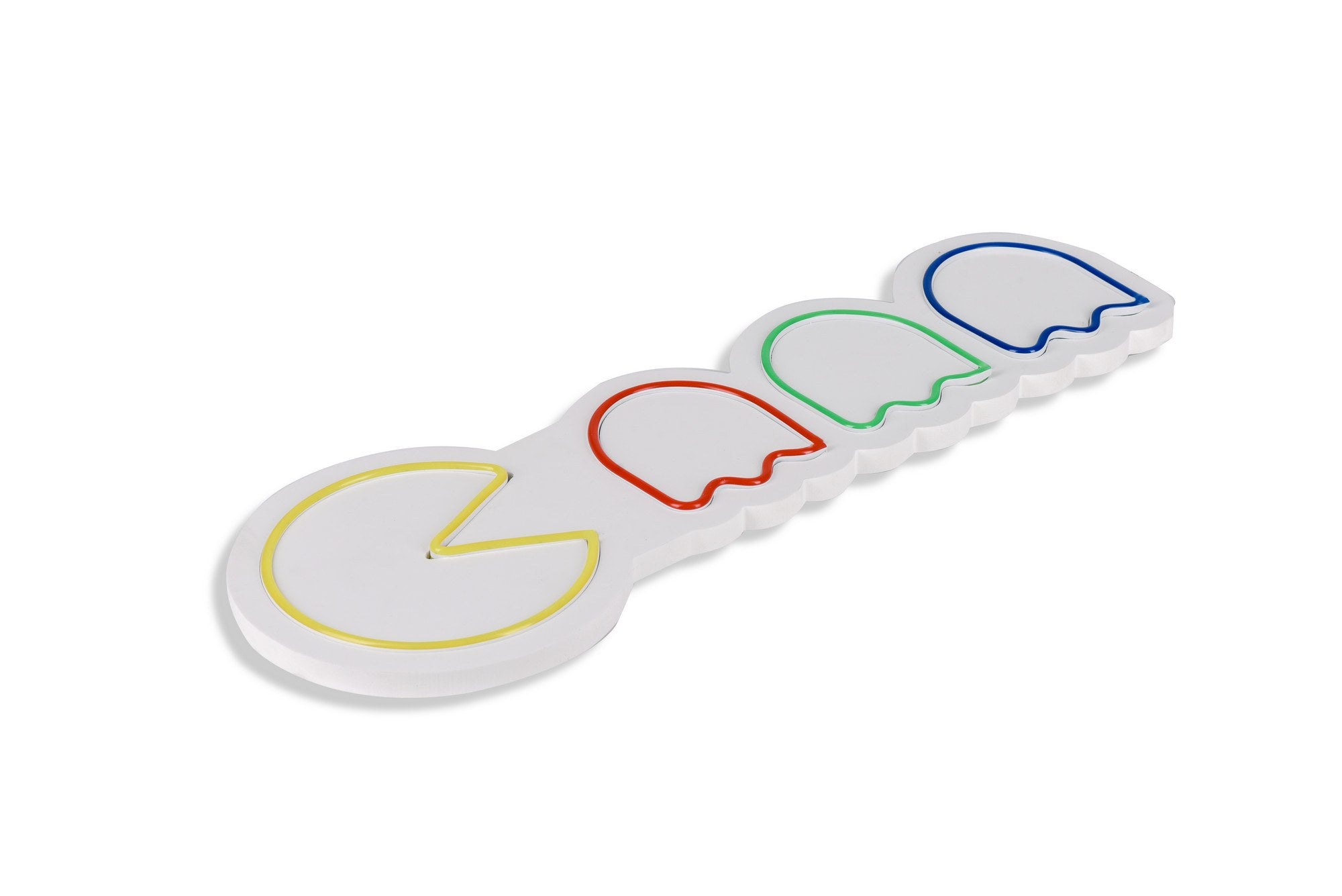 Gestalten Sie Ihre Wände mit der Pacman Wandleuchte von Wallity! Diese mehrfarbige LED-Leuchte bringt lebendige Farben und kreative Akzente in jeden Raum.