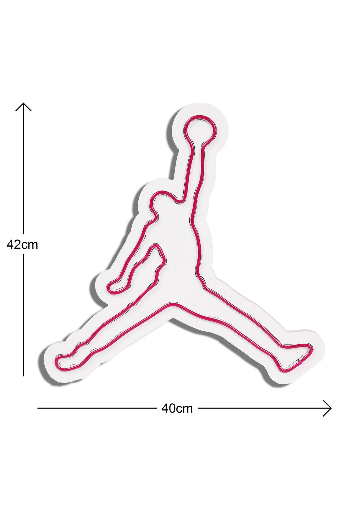 Basketball Wandleuchte - Rot in Rot präsentiert im Onlineshop von KAQTU Design AG. Wandleuchte ist von Wallity