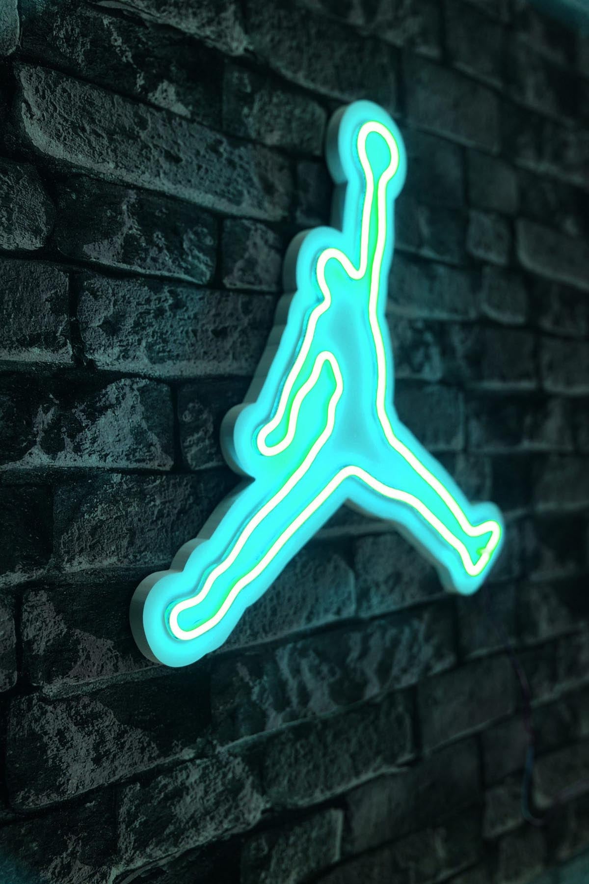Basketball Wandleuchte - Blau in Blau präsentiert im Onlineshop von KAQTU Design AG. Wandleuchte ist von Wallity