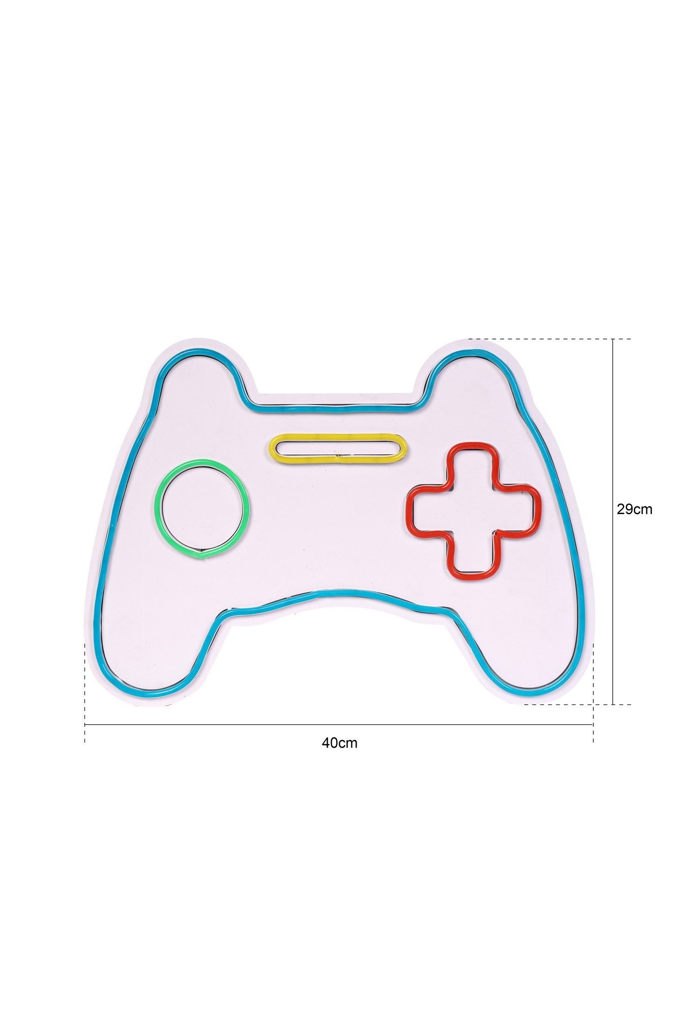 Verleihen Sie Ihrem Raum mit der mehrfarbigen Play Station Gaming Controller Wandleuchte von Wallity einen einzigartigen Gaming-Flair! Ideal für kreative Lichtakzente.