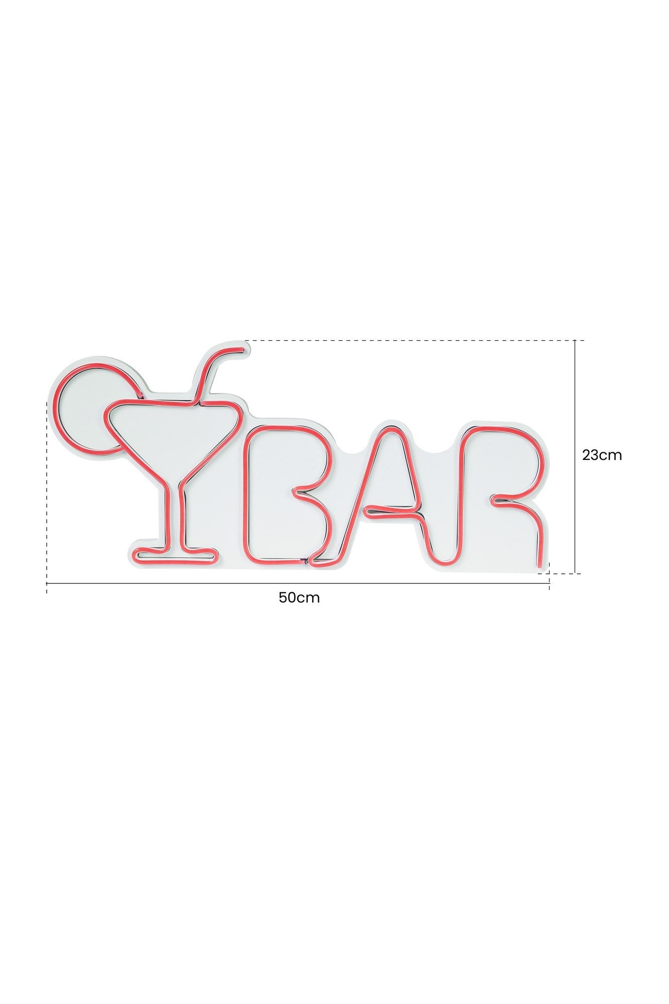 Verleihen Sie Ihrem Raum mit der mehrfarbigen Bar Wandleuchte von Wallity einen Hauch von Magie! Flexibel, langlebig und einfach zu installieren.