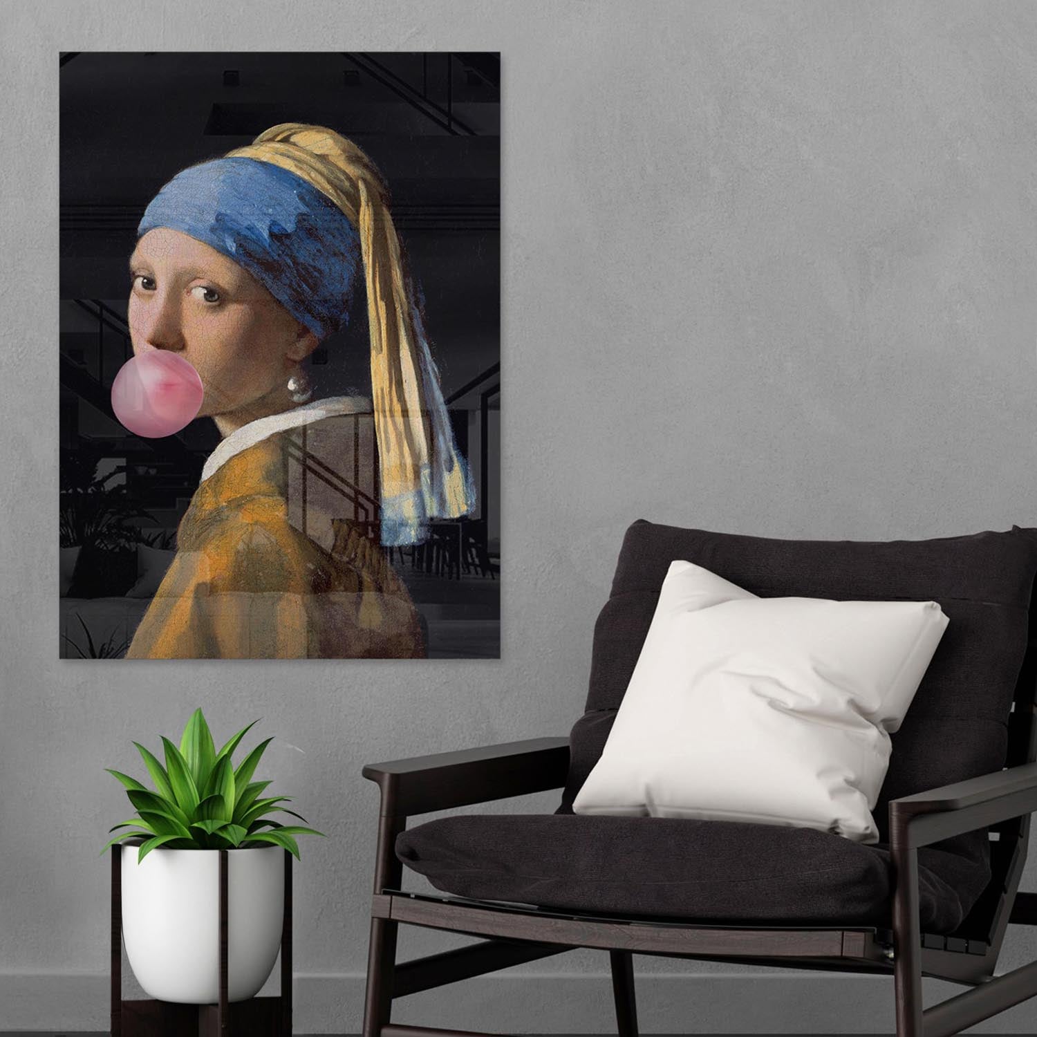 Entdecken Sie das CAM3730 von Wallity – ein elegantes, mehrfarbiges Glasgemälde, das jeden Raum mit lebendigen Farben und zeitloser Schönheit verwandelt.