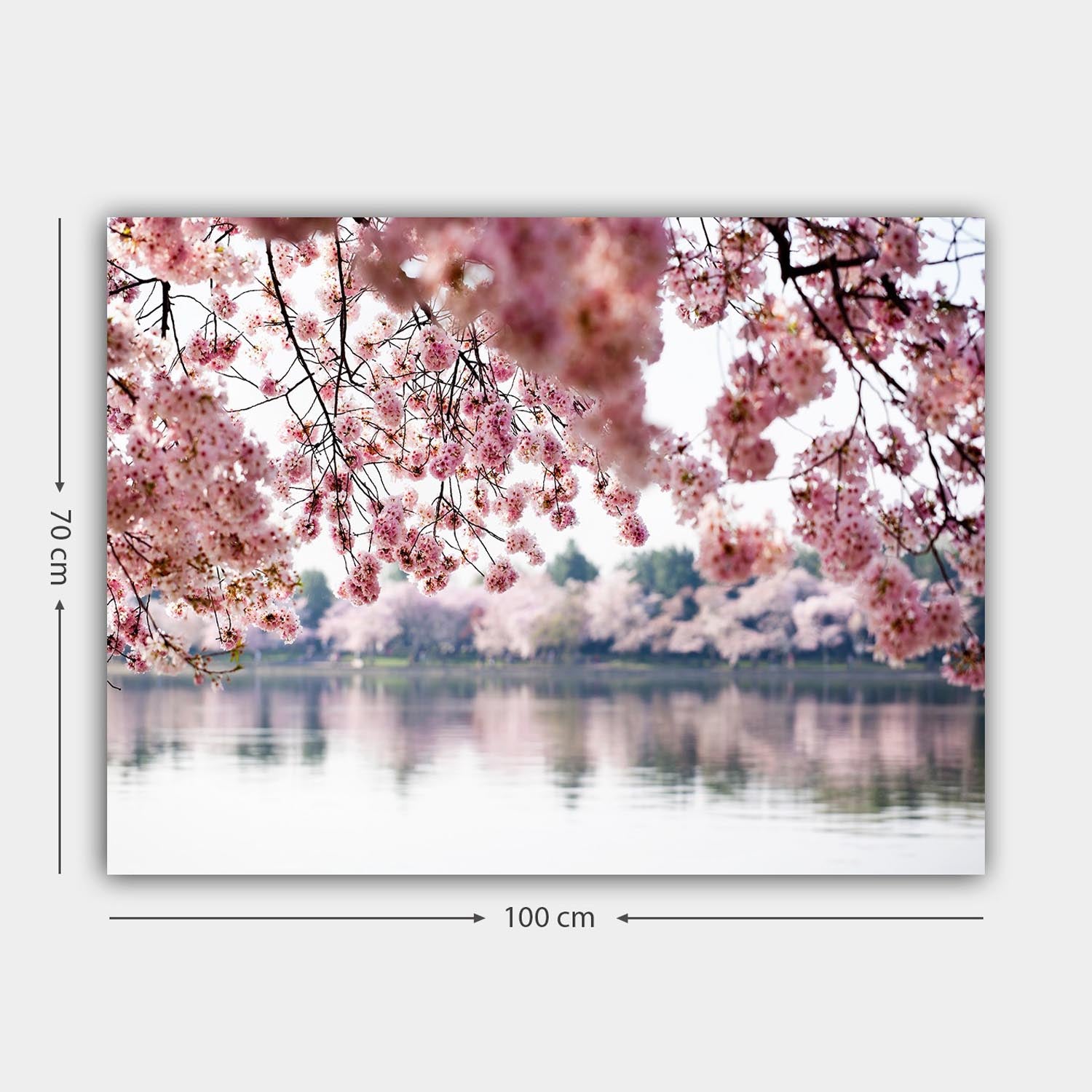 Verleihen Sie Ihrem Zuhause mit dem mehrfarbigen Leinwandbild 102307675_70100 von Wallity einen Hauch von Eleganz und Inspiration.