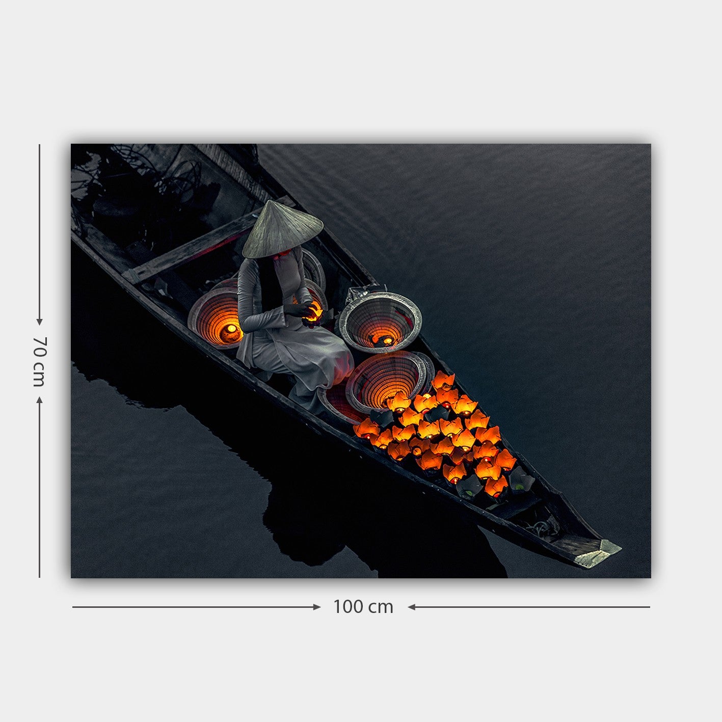 Verleihen Sie Ihrem Zuhause mit dem mehrfarbigen Leinwandbild 1125442631_70100 von Wallity einen kreativen Akzent. Ein Blickfang für jeden Raum!