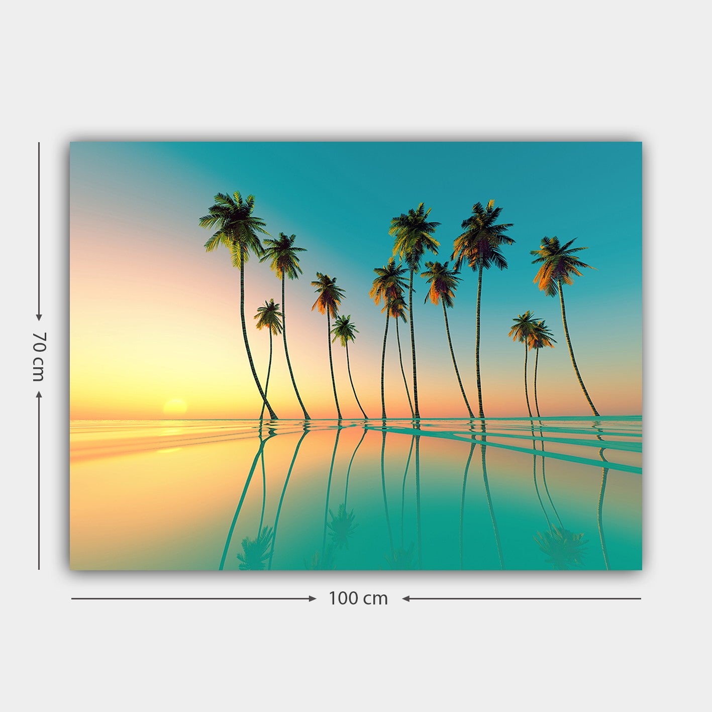 Verleihen Sie Ihrem Raum mit dem mehrfarbigen Leinwandbild 204717319_70100 von Wallity einen kreativen Akzent. Ein Meisterwerk für jeden Einrichtungsstil!