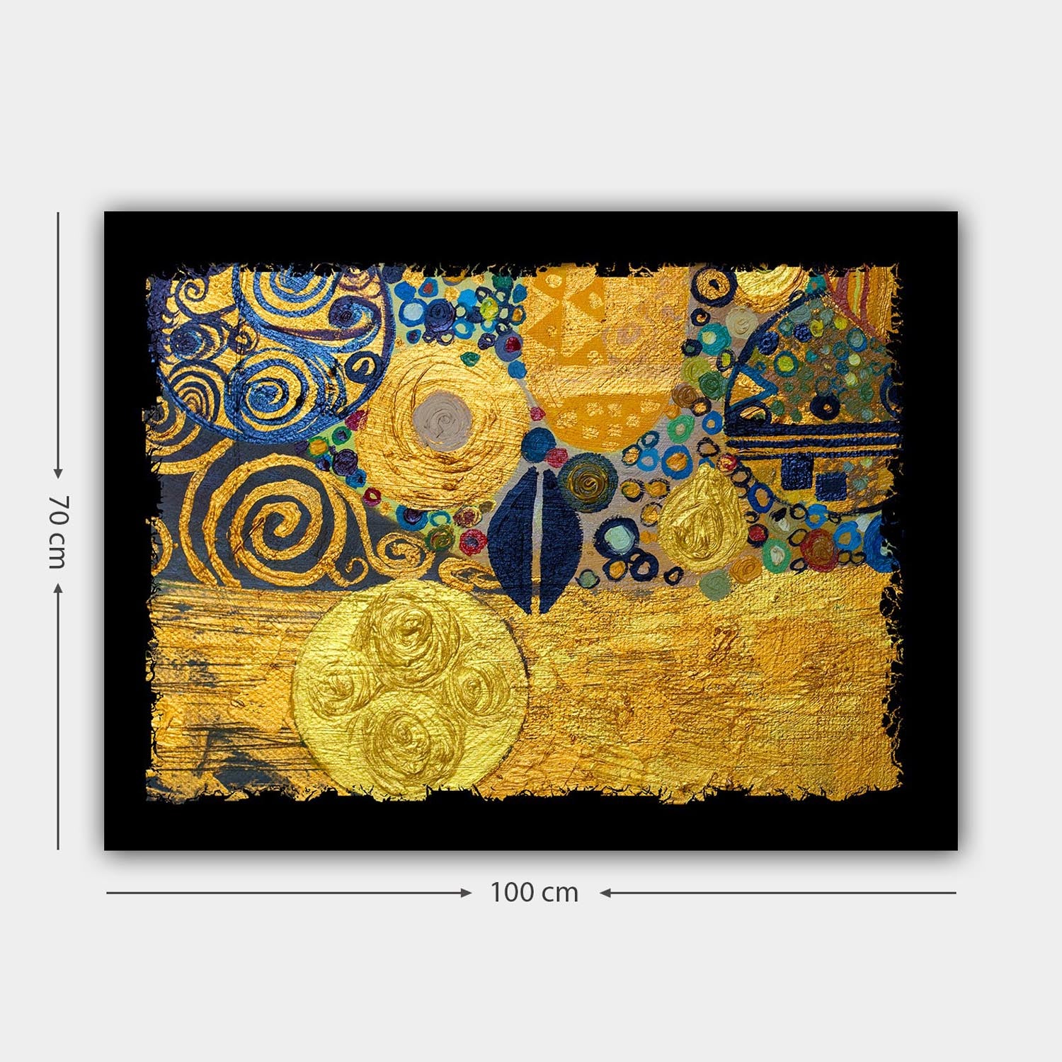Entdecken Sie das mehrfarbige Leinwandbild 222201946_70100 von Wallity und verwandeln Sie Ihr Zuhause in eine inspirierende Kunstgalerie.