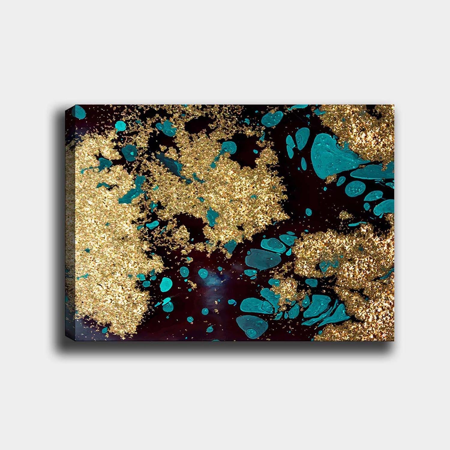 Verleihen Sie Ihrem Raum mit dem mehrfarbigen Leinwandbild 297812846_70100 von Wallity einen Hauch von Eleganz. Ein fesselndes Kunstwerk, das Emotionen weckt.